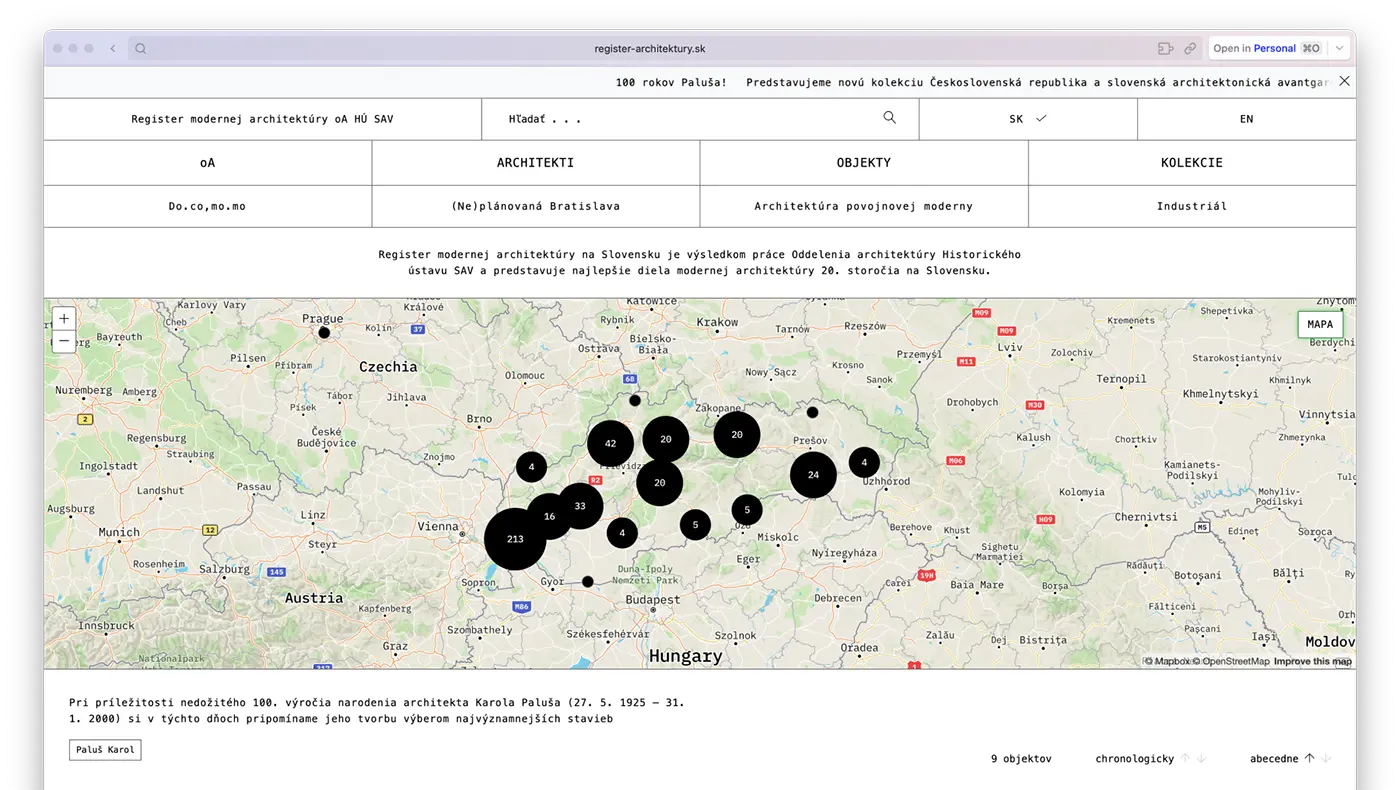 Register of Modern Architecture
